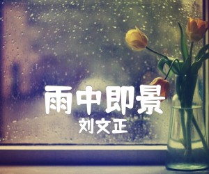 《雨中即景吉他谱》_刘文正 图片谱1张