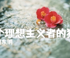 《一个理想主义者的独白吉他谱》_刘东明 图片谱8张