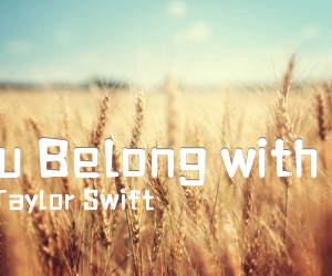 《You Belong with me吉他谱》_Taylor Swift_C调 图片谱1张