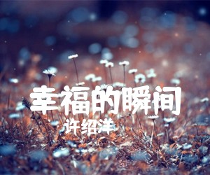 《幸福的瞬间吉他谱》_许绍洋_吉他图片谱4张