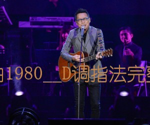 《恋曲1980吉他谱》_罗大佑__D调指法完整版_D调 图片谱4张