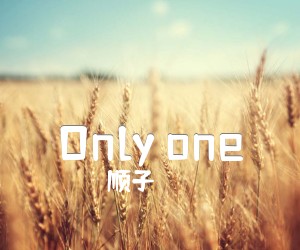 《Only one吉他谱》_顺子 文字谱