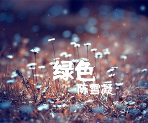 《绿色吉他谱》_陈雪凝_E调 图片谱3张