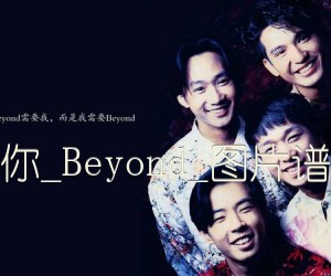 《真的爱你吉他谱》_BEYOND_Beyond_图片谱完整版_C调 图片谱2张