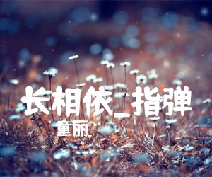 《长相依吉他谱》_童丽_指弹 图片谱1张