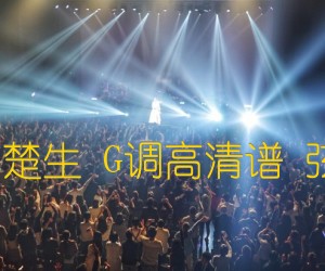 《山楂花 陈楚生 G调高清谱 弦心距音乐吉他谱》_群星_G调_吉他图片谱1张