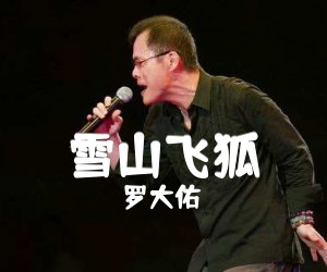 《雪山飞狐吉他谱》_罗大佑_D调_吉他图片谱1张