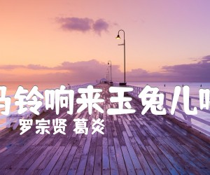 《马铃响来玉兔儿唱吉他谱》_罗宗贤 葛炎_F调 图片谱1张