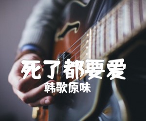 《死了都要爱吉他谱》_韩歌原味_G调_吉他图片谱2张