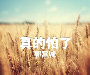 《真的怕了吉他谱》_郭富城 文字谱