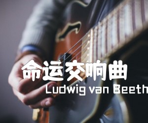 《命运交响曲吉他谱》_LudwigvanBeethoven_指弹 图片谱5张