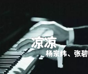 《凉凉吉他谱》_杨宗纬、张碧晨_张碧晨/杨宗纬_图片谱完整版 图片谱3张