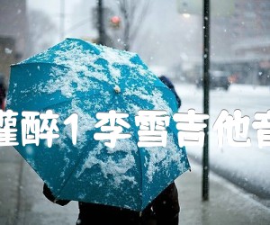 《你把我灌醉1 李雪吉他音乐编配吉他谱》_黄大炜_吉他图片谱2张