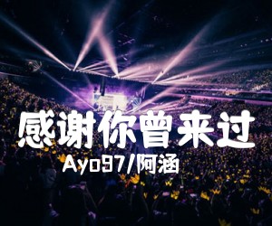 《感谢你曾来过吉他谱》_Ayo97/阿涵_G调 图片谱2张