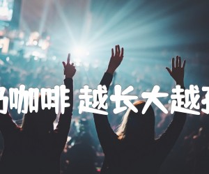 《牛奶咖啡 越长大越孤单吉他谱》_牛奶咖啡 图片谱3张