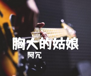 《胸大的姑娘吉他谱》_阿冗_留声玩具_C调六线谱完整版_C调 图片谱3张