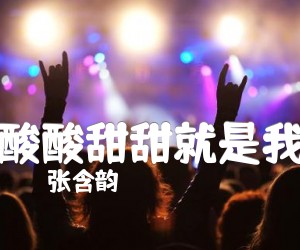 《酸酸甜甜就是我吉他谱》_张含韵_D调 图片谱1张