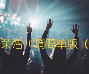 《作曲家 李荣浩 C调简单版（酷音小伟）吉他谱》_群星_C调 图片谱1张