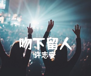 《吻下留人吉他谱》_许志安 文字谱