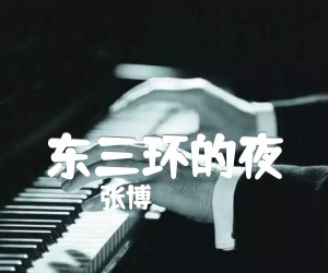 《东三环的夜吉他谱》_张博 图片谱1张