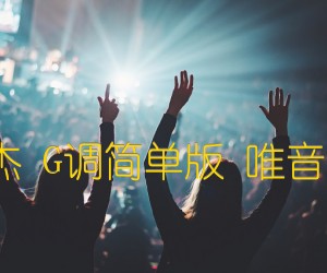 《醉赤壁 林俊杰 G调简单版 唯音悦吉他社制谱吉他谱》_群星_G调_吉他图片谱1张