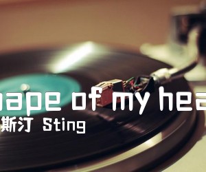 《Shape of my heart吉他谱》_斯汀（Sting）_未知调 图片谱2张