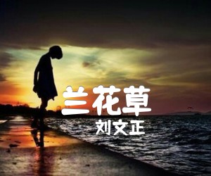 《兰花草吉他谱》_刘文正_C调 图片谱1张