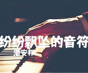 《纷纷飘坠的音符吉他谱》_潘安邦 图片谱1张