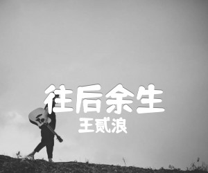 《往后余生吉他谱》_王贰浪_C调 图片谱2张