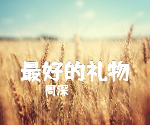 《最好的礼物吉他谱》_周深_G调 图片谱2张