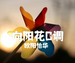 《向阳花C调吉他谱》_欧阳怡华_谢天笑_高清版六线谱_C调 图片谱5张