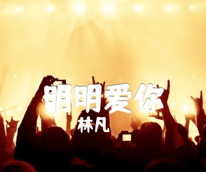 《明明爱你吉他谱》_林凡 图片谱2张