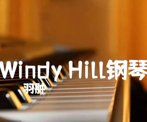 《Windy Hill钢琴吉他谱》_羽肿_未知调 图片谱2张