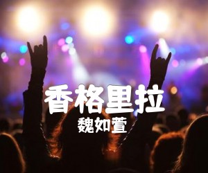 《香格里拉吉他谱》_魏如萱_C调 图片谱1张