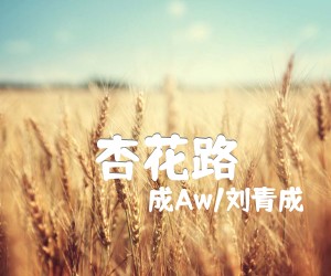 《杏花路吉他谱》_成Aw/刘青成_C调 图片谱2张