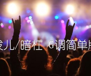 《阿婆说 陈一发儿/暗杠 G调简单版 唯音悦编配吉他谱》_群星_G调 图片谱1张