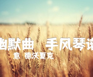 《幽默曲   手风琴谱吉他谱》_（意）德沃夏克_吉他图片谱1张